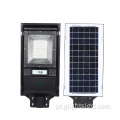 Exterior 60 100 W tudo em um poste de luz solar led